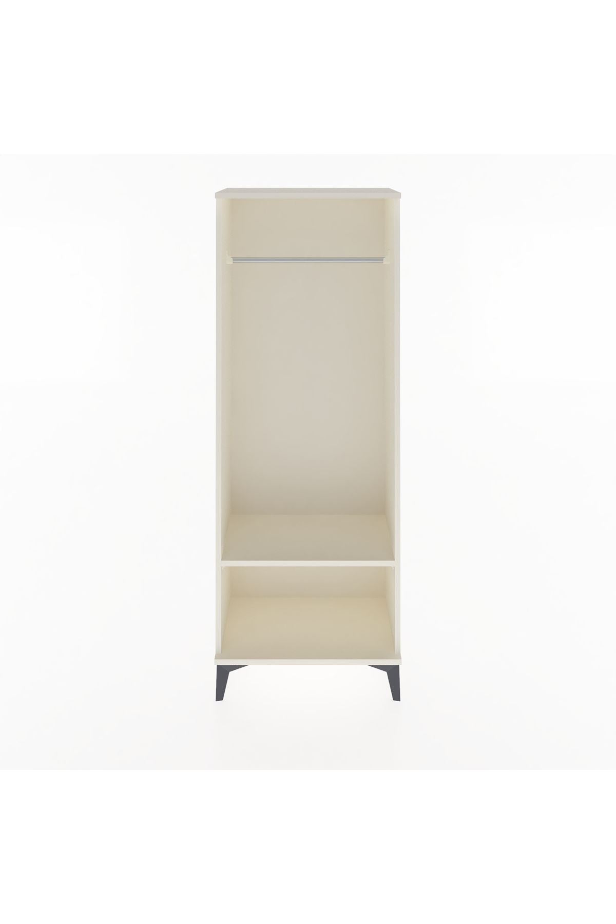 Arges Dolap Tek Raflı Kapaklı Tek Askılı 60x30x163 - S20M128V1A