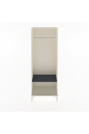 Arges Dolap Tek Raflı Kapaklı Tek Askılı 60x30x163 - S20M128V2A