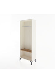 Arges Dolap Tek Raflı Kapaklı Tek Askılı 60x30x163 - S20M128V3A