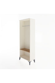 Arges Dolap Tek Raflı Kapaklı Tek Askılı 60x30x163 - S20M128V3A