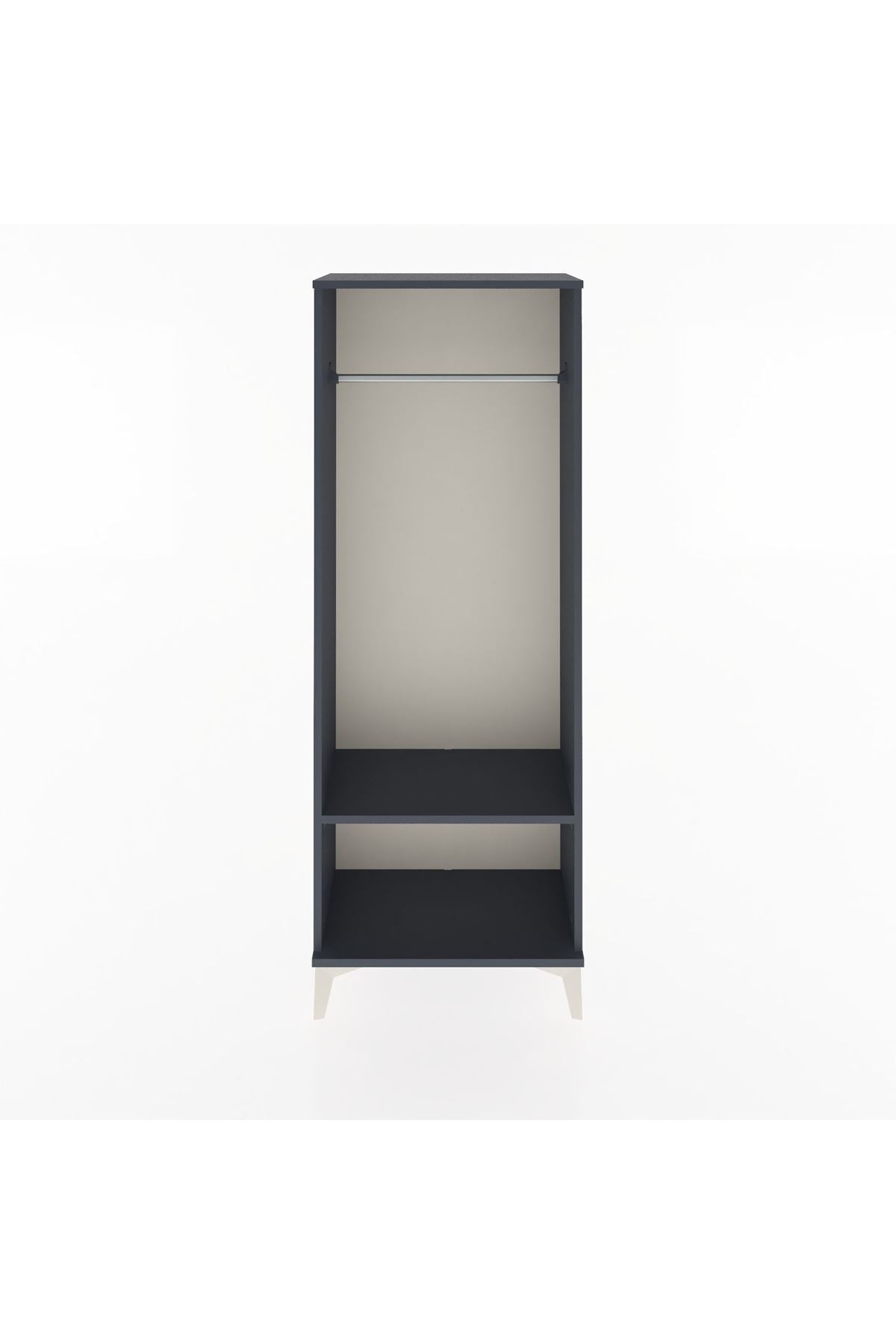 Arges Dolap Tek Raflı Kapaklı Tek Askılı 60x30x163 - S20M128V5A