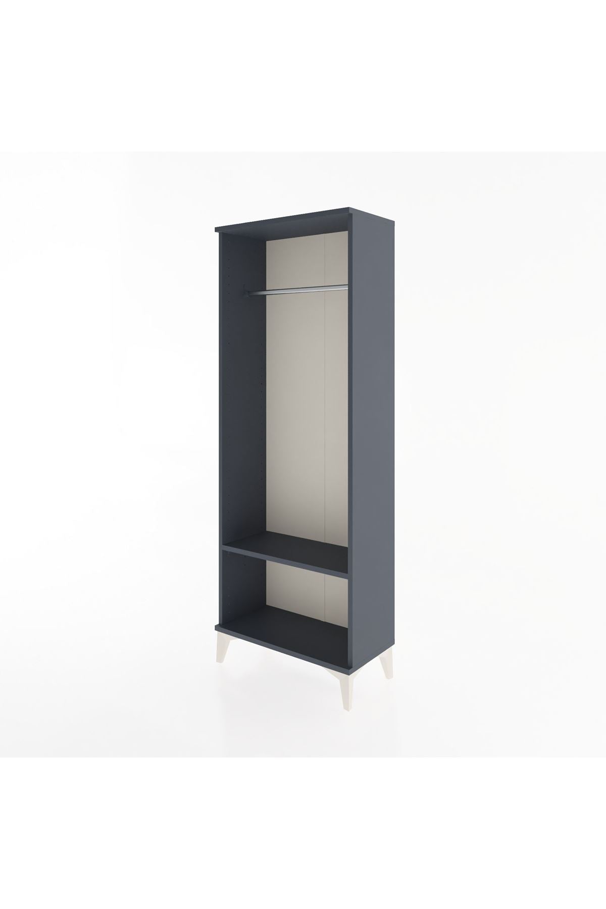 Arges Dolap Tek Raflı Kapaklı Tek Askılı 60x30x163 - S20M128V5A