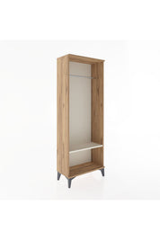 Arges Dolap Tek Raflı Kapaklı Tek Askılı 60x30x163 - S20M128V7A