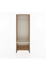 Arges Dolap Tek Raflı Kapaklı Tek Askılı 60x30x163 - S20M128V7A