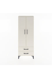 Arges Dolap 2 Raflı 2 Çekmeceli Tek Askılı 60x30x163 - S20M130V1A