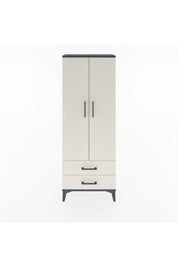 Arges Dolap 2 Raflı 2 Çekmeceli Tek Askılı 60x30x163 - S20M130V4A