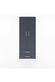 Arges Dolap 2 Raflı 2 Çekmeceli Tek Askılı 60x30x163 - S20M130V5A
