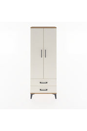Arges Dolap 2 Raflı 2 Çekmeceli Tek Askılı 60x30x163 - S20M130V7A