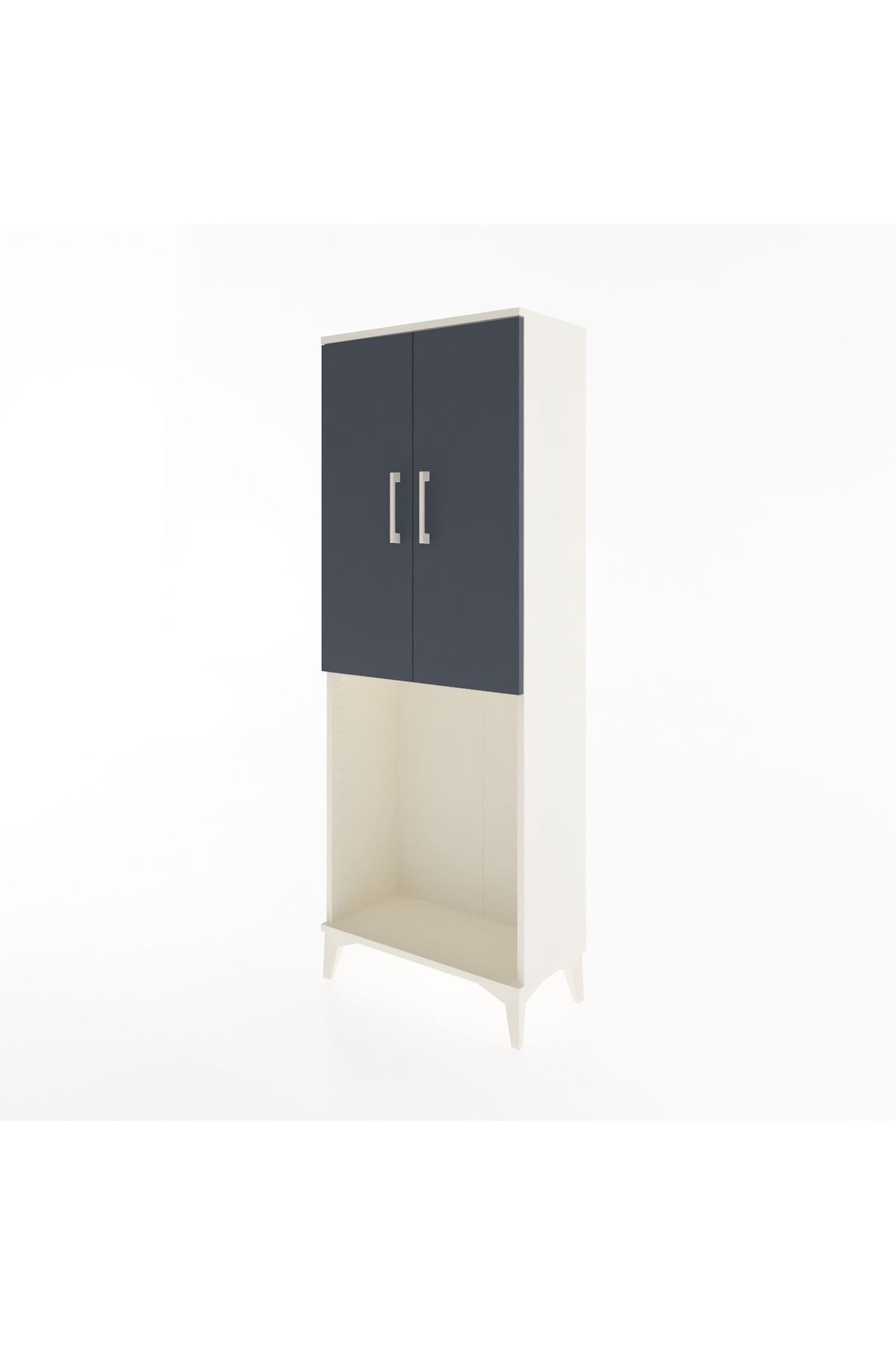 Arges Dolap Tek Raflı 2 Kapaklı Tek Askılı 60x30x163 - S20M133V2A