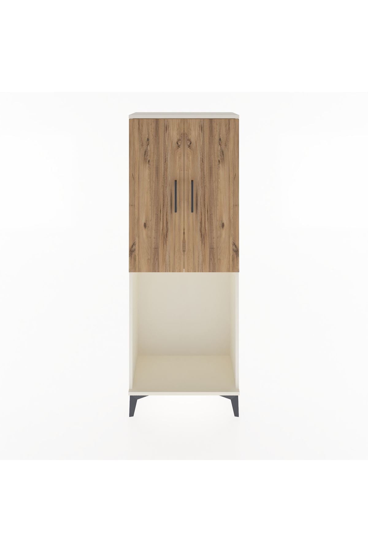 Arges Dolap Tek Raflı 2 Kapaklı Tek Askılı 60x30x163 - S20M133V3A