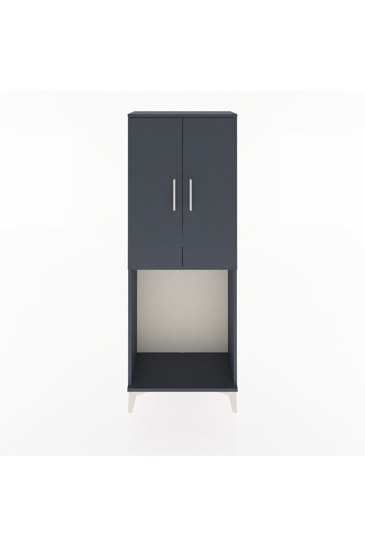 Arges Dolap Tek Raflı 2 Kapaklı Tek Askılı 60x30x163 - S20M133V5A