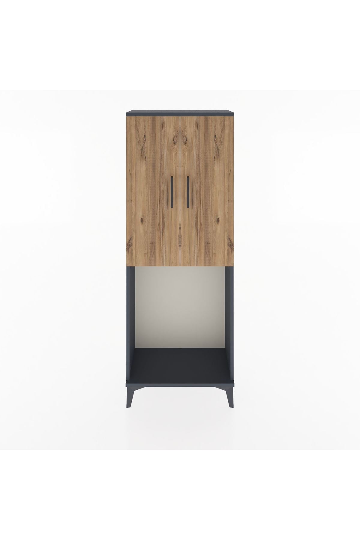 Arges Dolap Tek Raflı 2 Kapaklı Tek Askılı 60x30x163 - S20M133V6A