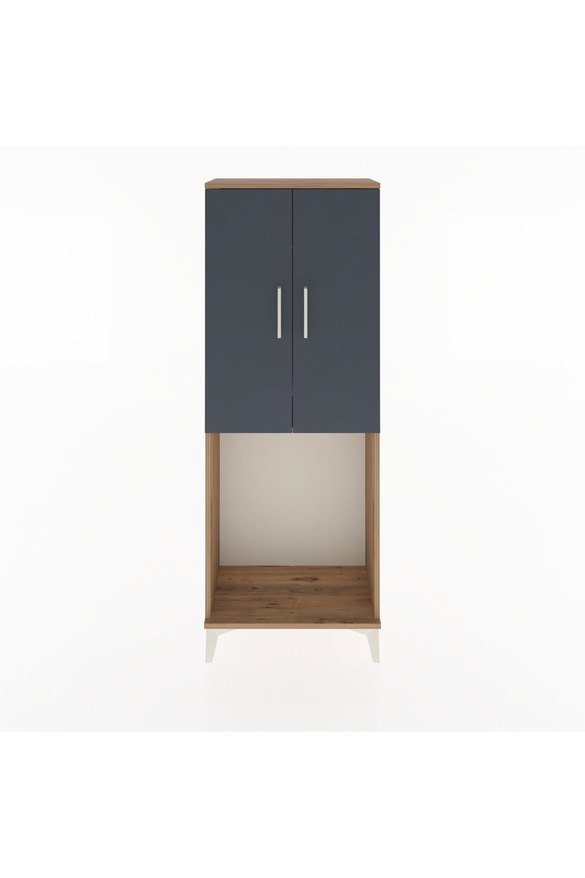 Arges Dolap Tek Raflı 2 Kapaklı Tek Askılı 60x30x163 - S20M133V8A