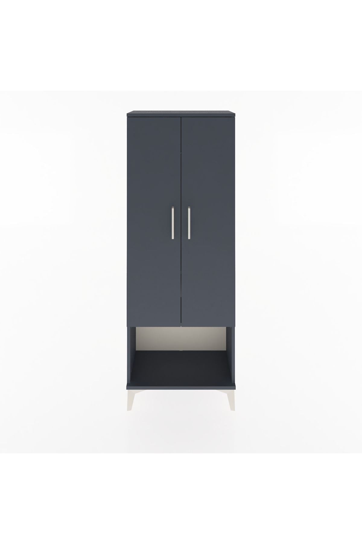Arges Dolap 2 Raflı 2 Kapaklı Tek Askılı 60x30x163 - S20M134V5A