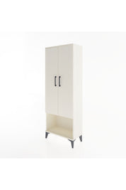 Arges Dolap Tek Raflı 2 Kapaklı Tek Askılı 60x30x163 - S20M136V1A