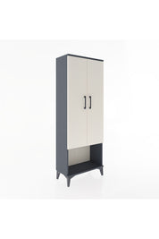 Arges Dolap Tek Raflı 2 Kapaklı Tek Askılı 60x30x163 - S20M136V4A