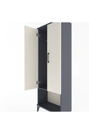 Arges Dolap Tek Raflı 2 Kapaklı Tek Askılı 60x30x163 - S20M136V4A