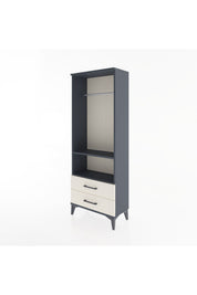 Arges Dolap 2 Raflı 2 Çekmeceli Tek Askılı 60x30x163 - S20M138V4A