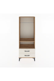 Arges Dolap 2 Raflı 2 Çekmeceli Tek Askılı 60x30x163 - S20M138V7A
