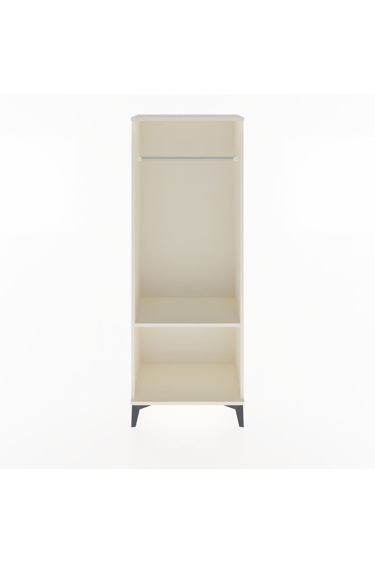 Arges Dolap Tek Raflı Kapaklı Tek Askılı 60x30x163 - S20M142V1A