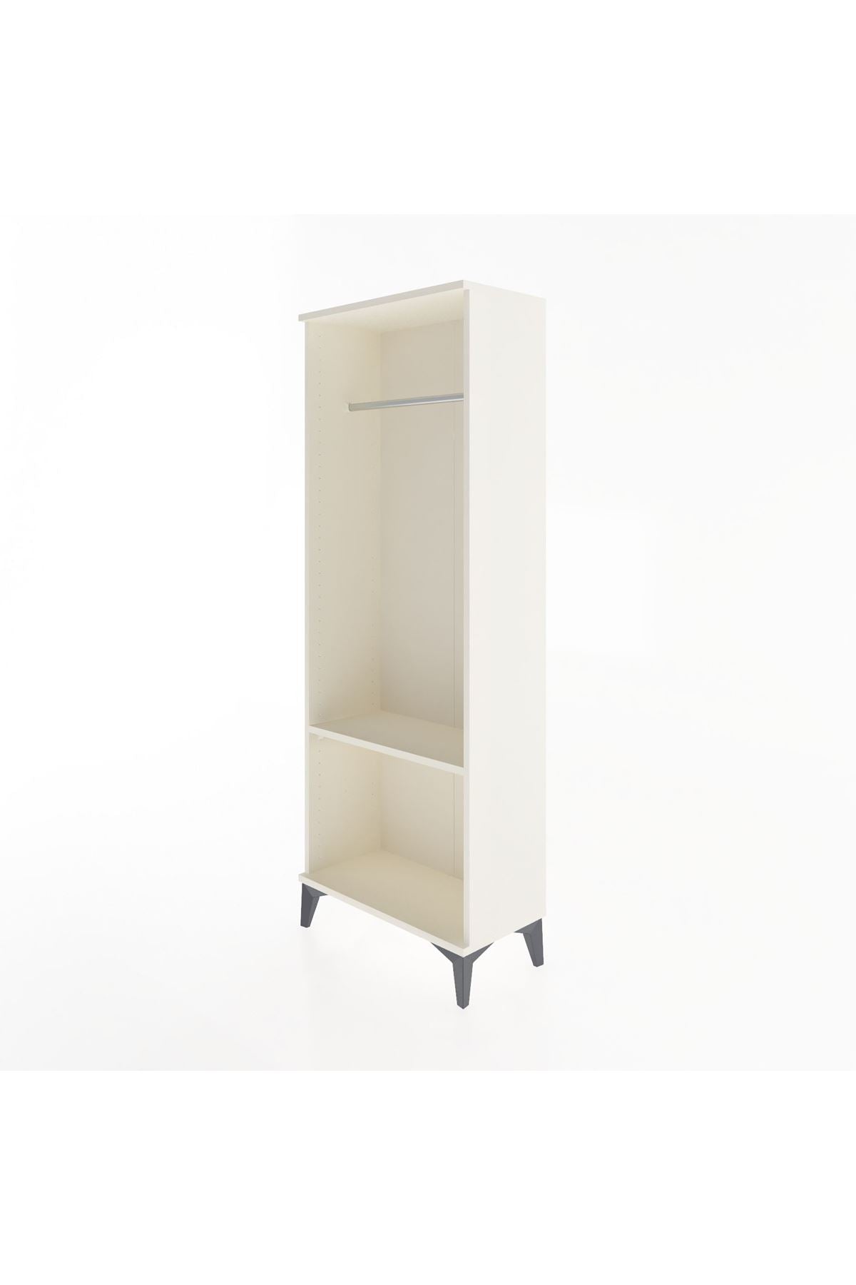 Arges Dolap Tek Raflı Kapaklı Tek Askılı 60x30x163 - S20M142V1A