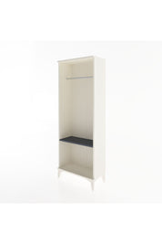 Arges Dolap Tek Raflı Kapaklı Tek Askılı 60x30x163 - S20M142V2A