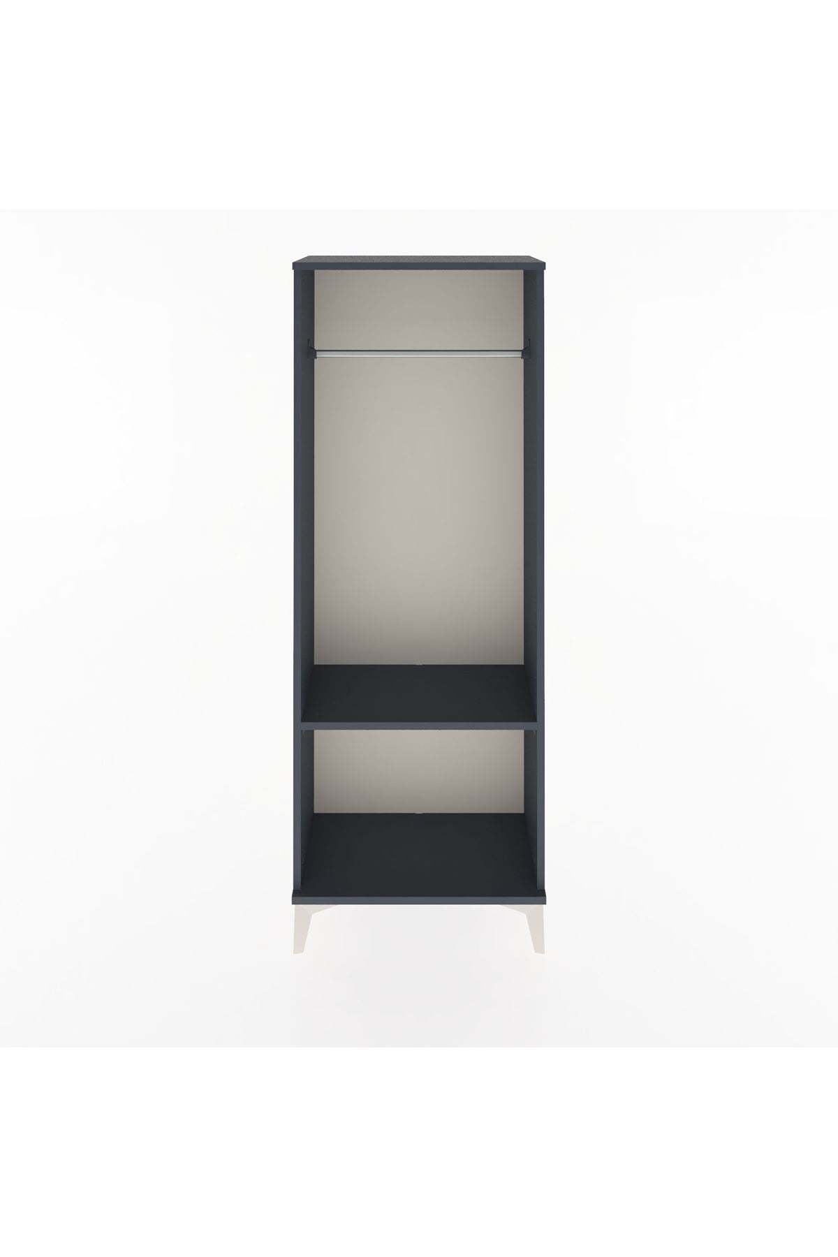 Arges Dolap Tek Raflı Kapaklı Tek Askılı 60x30x163 - S20M142V5A