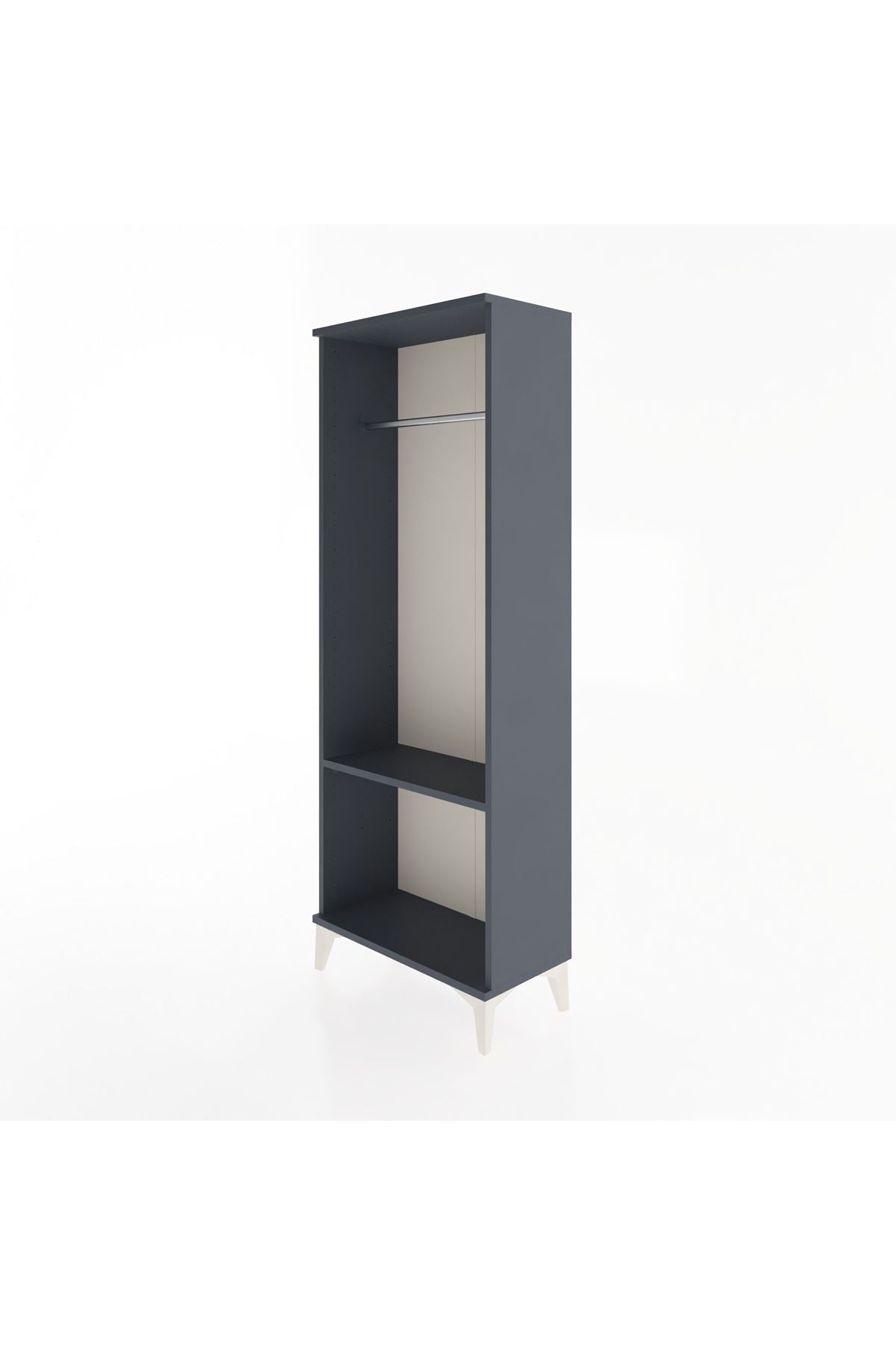 Arges Dolap Tek Raflı Kapaklı Tek Askılı 60x30x163 - S20M142V5A