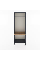 Arges Dolap Tek Raflı Kapaklı Tek Askılı 60x30x163