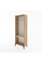 Arges Dolap Tek Raflı Kapaklı Tek Askılı 60x30x163 - S20M142V7A