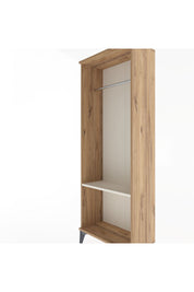 Arges Dolap Tek Raflı Kapaklı Tek Askılı 60x30x163 - S20M142V7A