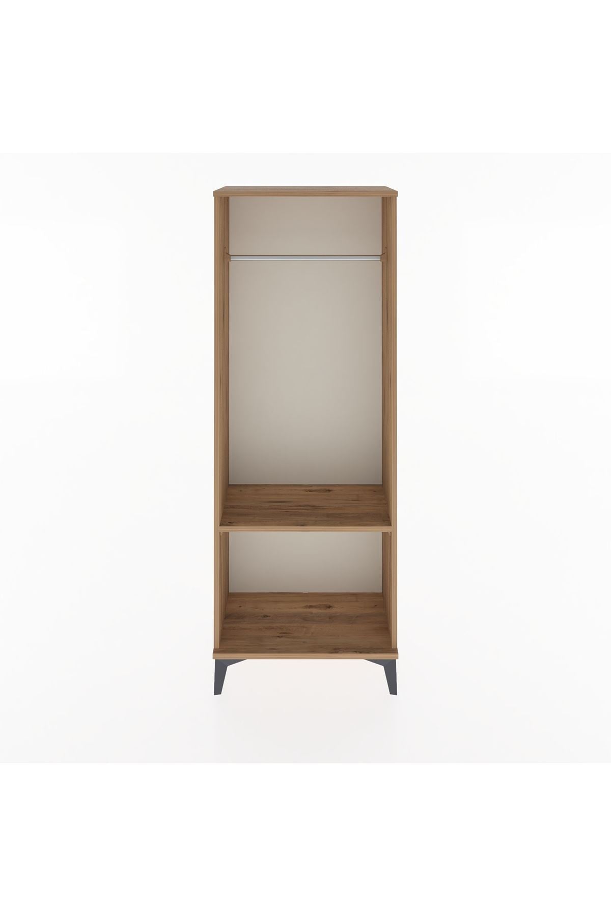 Arges Dolap Tek Raflı Kapaklı Tek Askılı 60x30x163 - S20M142V9A