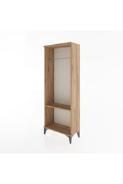 Arges Dolap Tek Raflı Kapaklı Tek Askılı 60x30x163 - S20M142V9A