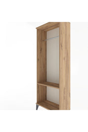 Arges Dolap Tek Raflı Kapaklı Tek Askılı 60x30x163 - S20M142V9A