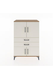 Hyperion Dolap 2 Raflı 2 Çekmeceli 4 Kapaklı 88x44x134 - S51M092V7B