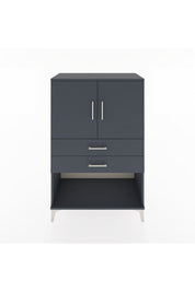 Hyperion Dolap 2 Raflı 2 Çekmeceli 2 Kapaklı 88x44x134 - S51M094V5B