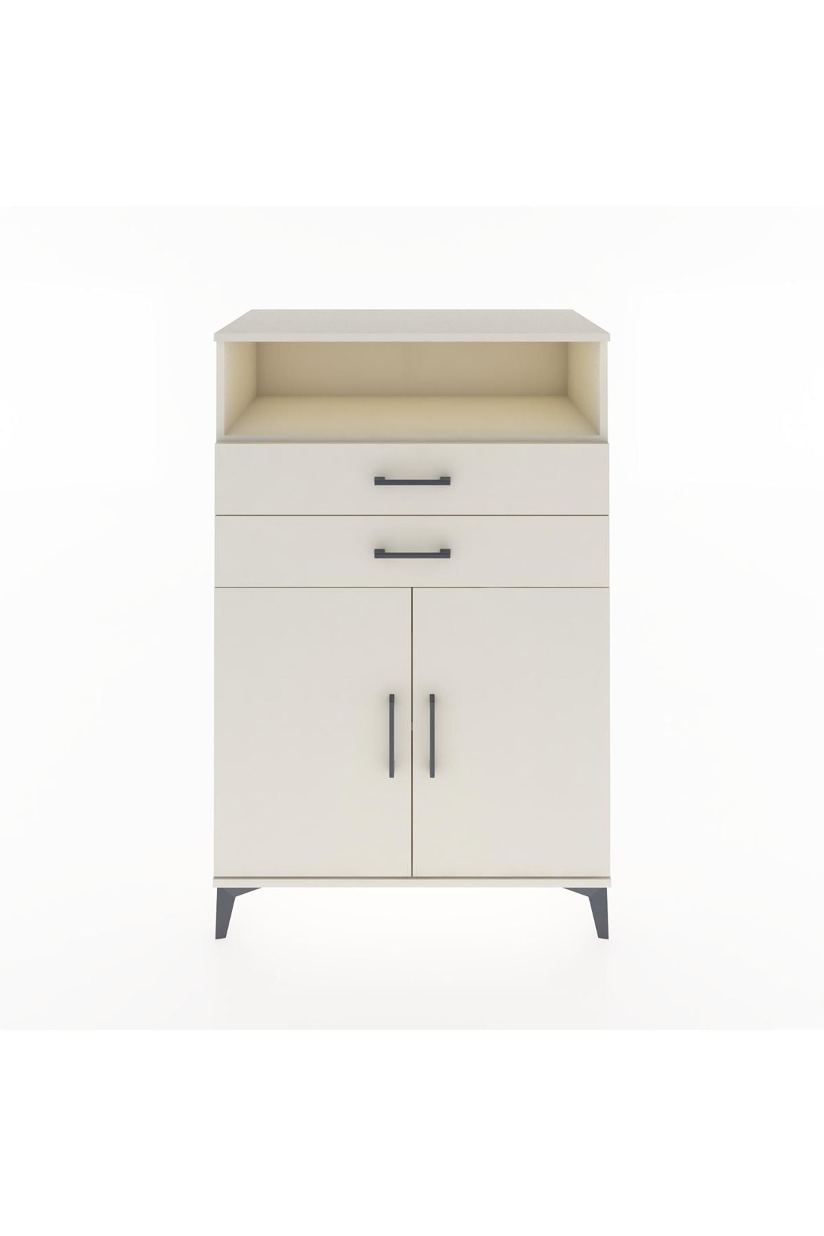 Hyperion Dolap 2 Raflı 2 Çekmeceli 2 Kapaklı 88x44x134 - S51M095V1B