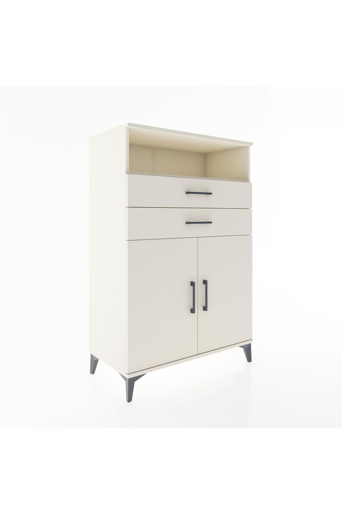 Hyperion Dolap 2 Raflı 2 Çekmeceli 2 Kapaklı 88x44x134 - S51M095V1B