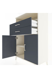 Hyperion Dolap 2 Raflı 2 Çekmeceli 2 Kapaklı 88x44x134 - S51M095V2B