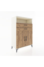 Hyperion Dolap 2 Raflı 2 Çekmeceli 2 Kapaklı 88x44x134 - S51M095V3B