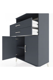Hyperion Dolap 2 Raflı 2 Çekmeceli 2 Kapaklı 88x44x134 - S51M095V5B