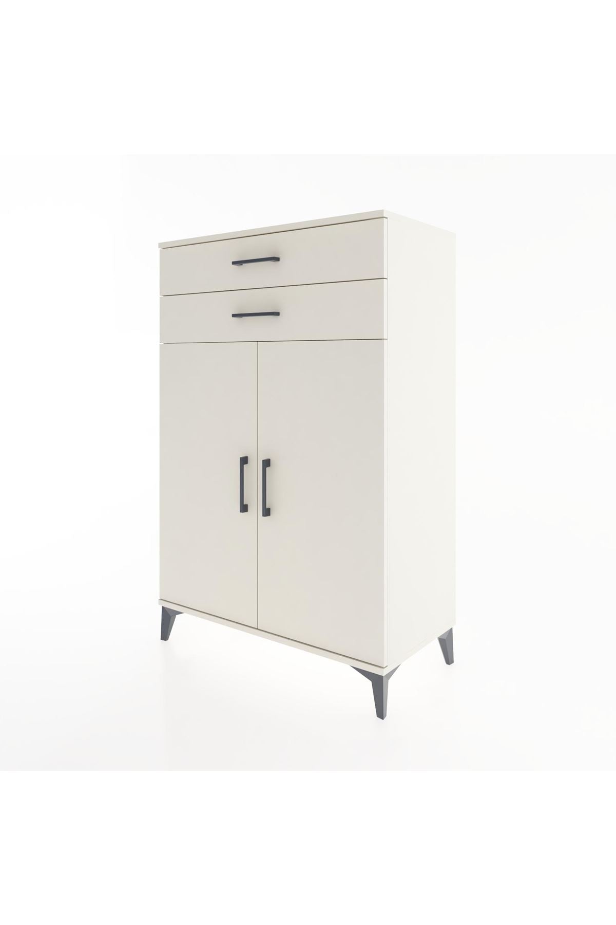 Hyperion Dolap 2 Raflı 2 Çekmeceli 2 Kapaklı 88x44x134 - S51M096V1B