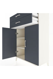 Hyperion Dolap 2 Raflı 2 Çekmeceli 2 Kapaklı 88x44x134 - S51M096V2B