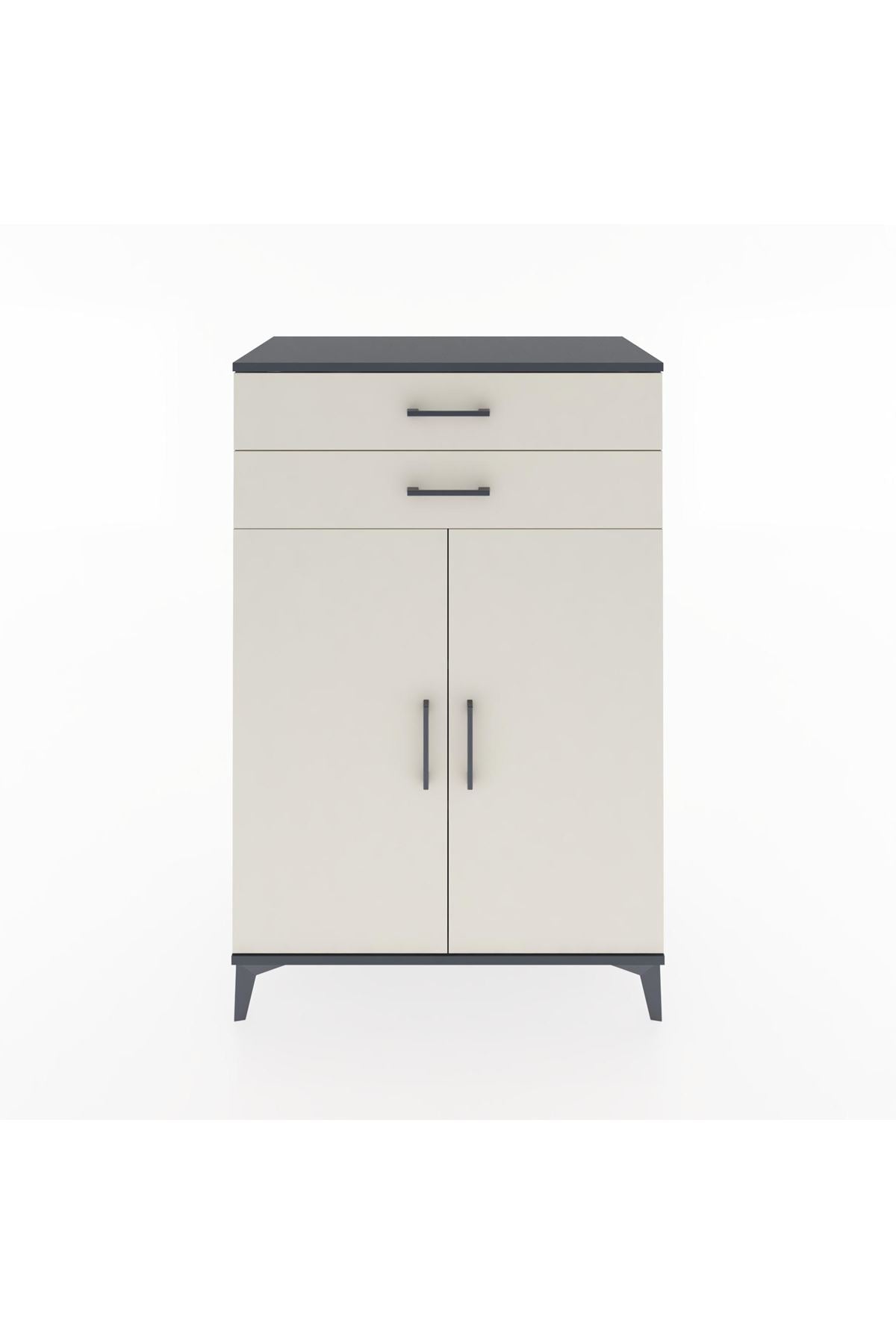 Hyperion Dolap 2 Raflı 2 Çekmeceli 2 Kapaklı 88x44x134 - S51M096V4B