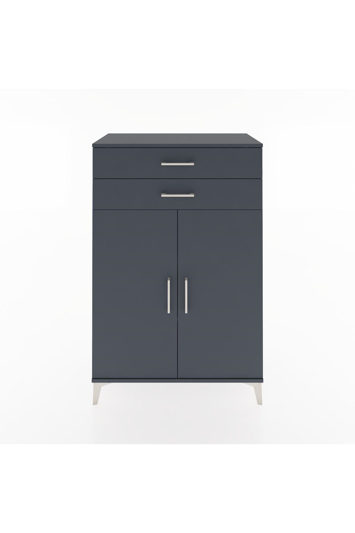 Hyperion Dolap 2 Raflı 2 Çekmeceli 2 Kapaklı 88x44x134 - S51M096V5B
