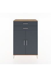 Hyperion Dolap 2 Raflı 2 Çekmeceli 2 Kapaklı 88x44x134 - S51M096V8B