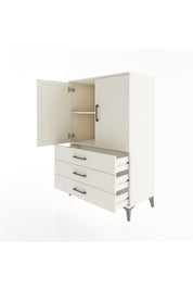 Hyperion Dolap 2 Raflı 3 Çekmeceli 2 Kapaklı 88x44x134 - S51M097V1B