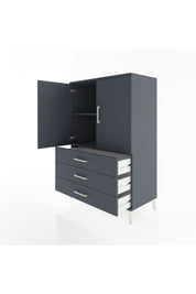 Hyperion Dolap 2 Raflı 3 Çekmeceli 2 Kapaklı 88x44x134 - S51M097V5B