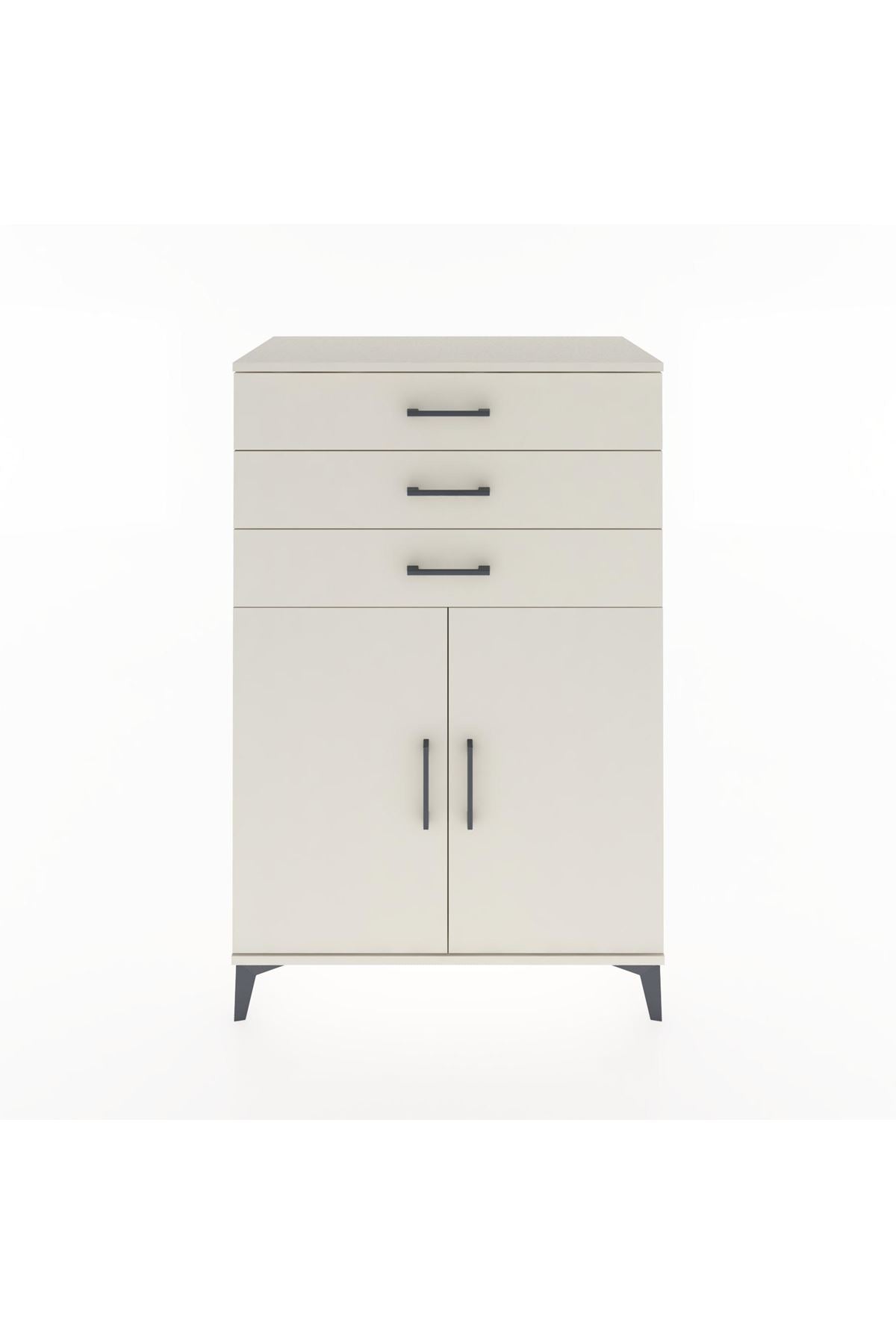 Hyperion Dolap 3 Çekmeceli 2 Kapaklı 88x44x134 - S51M101V1B