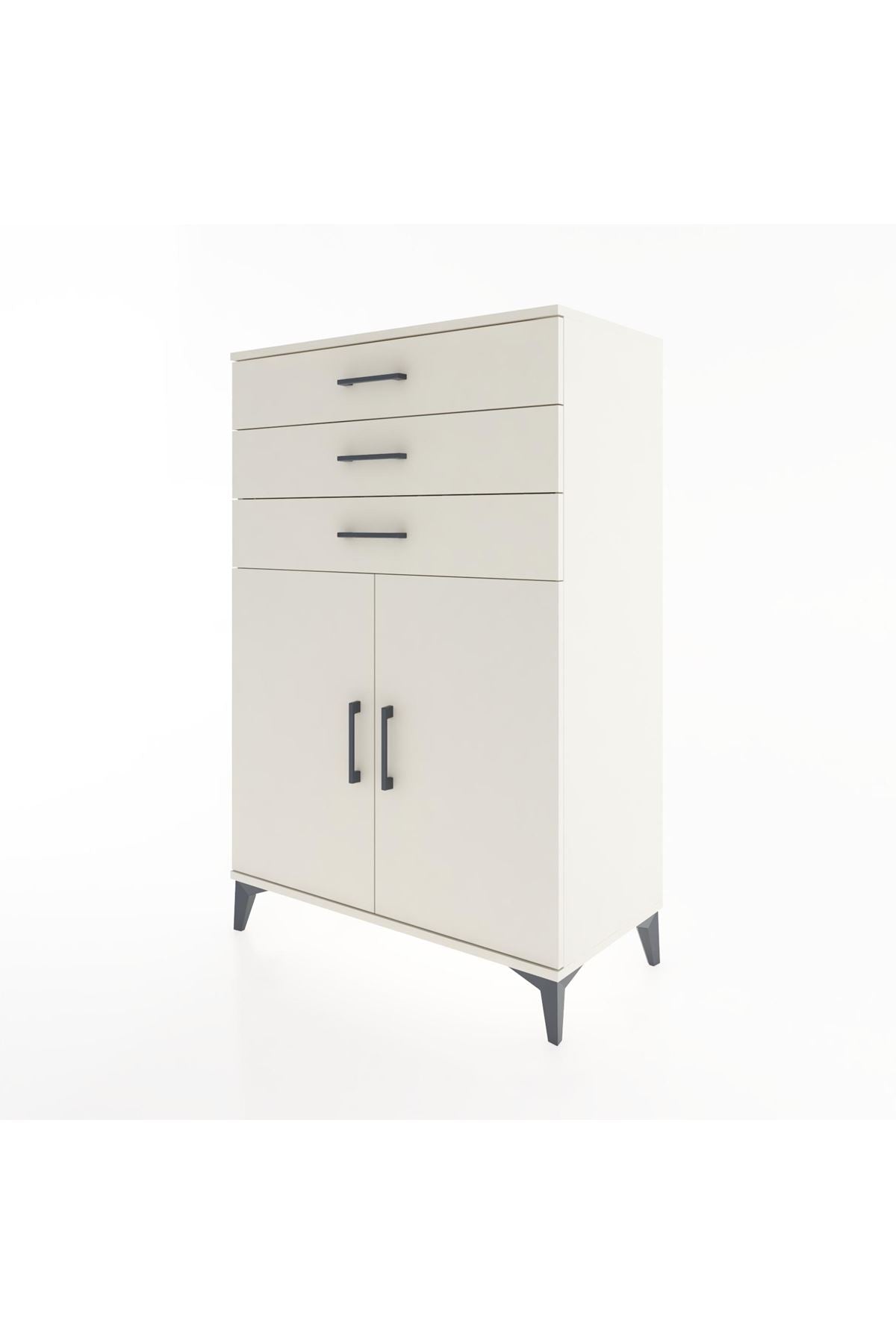 Hyperion Dolap 3 Çekmeceli 2 Kapaklı 88x44x134 - S51M101V1B
